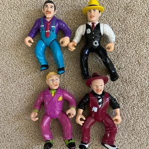 Retro Vintage Nostalgia 1990 Playmates DICK TRACY Toy Lot